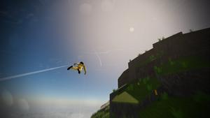 "Soaring toward the sun in _Just Fly_"