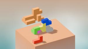 "_Soma Cube_ dog puzzle"